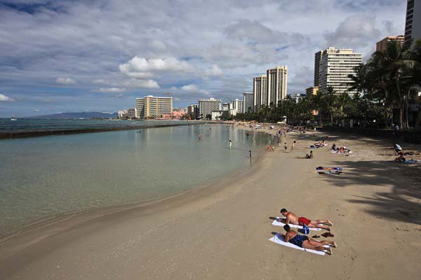 Waikiki beach