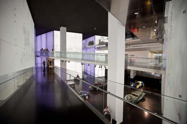 Inside of the museum