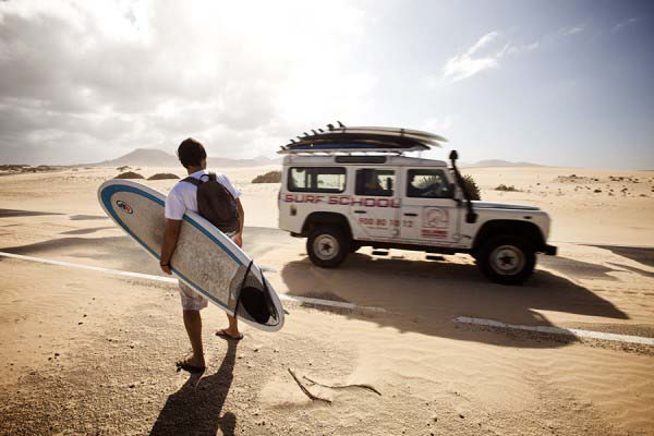 Somewhere close to Corralejo
